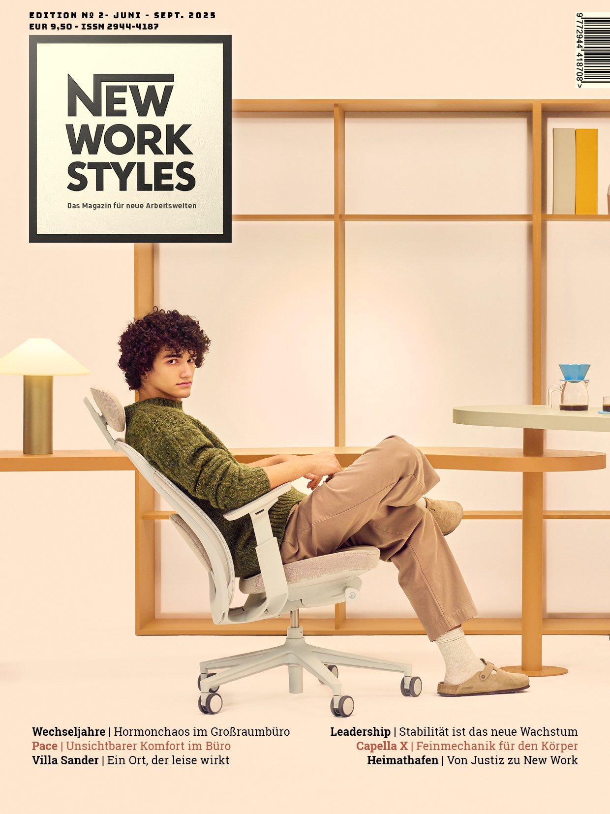 Titelseite New Work Styles Ausgabe 2 2025